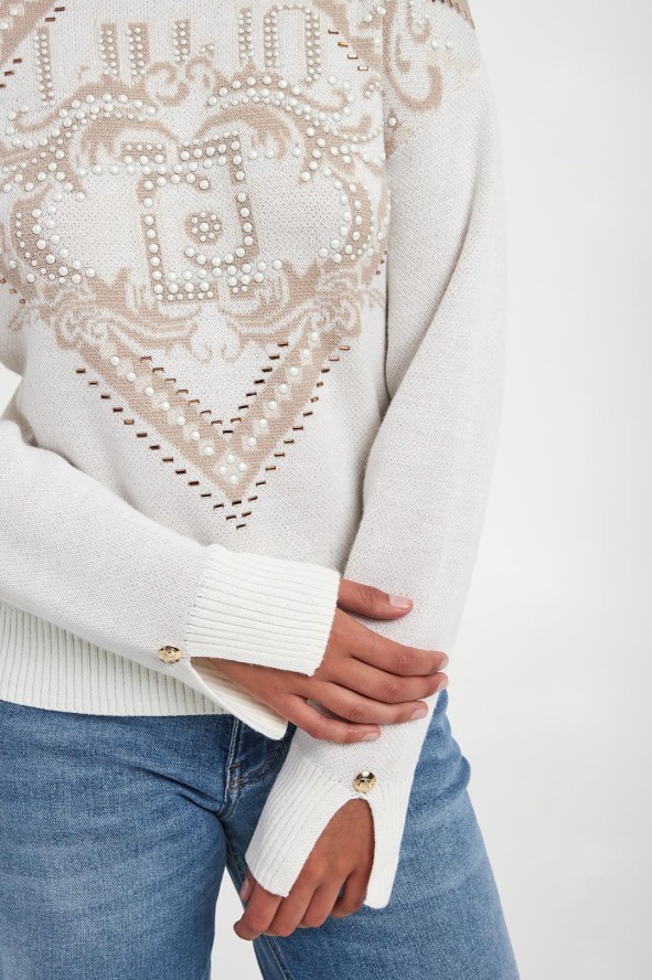 Sweter damski wełniany LIU JO