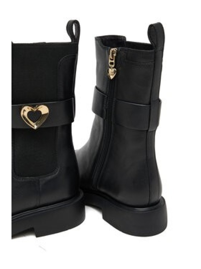 LOVE MOSCHINO Botki JA24044G0NIA0000 Czarny