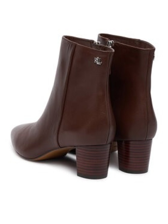 LAUREN RALPH LAUREN Botki Demi 802974503002 Brązowy