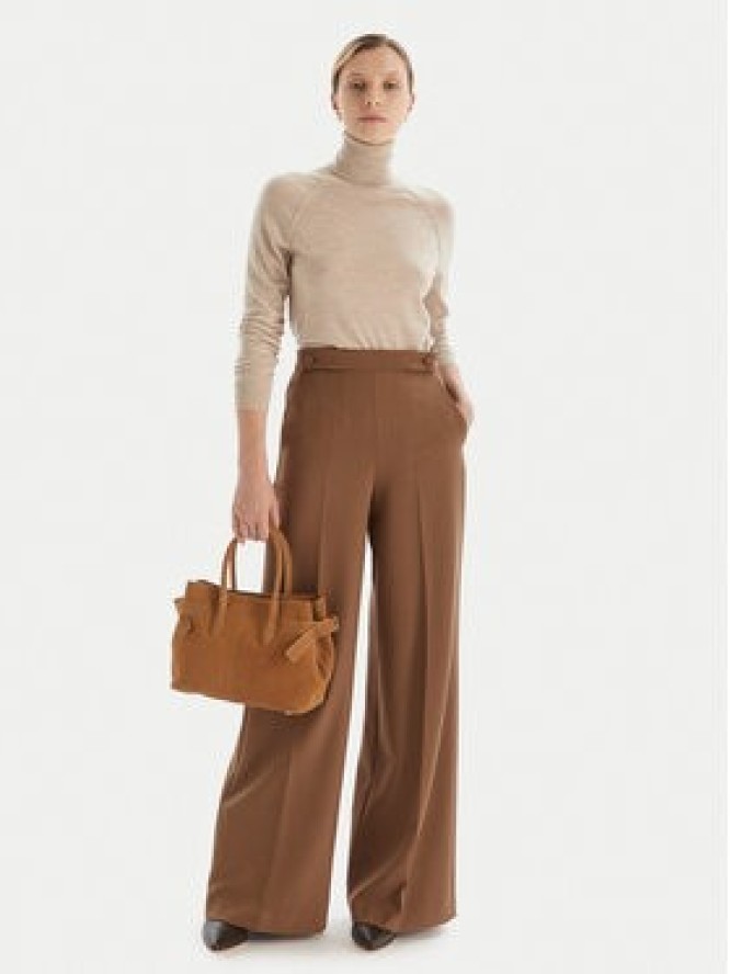 BOSS Golf Frizani 50548298 Beżowy Slim Fit