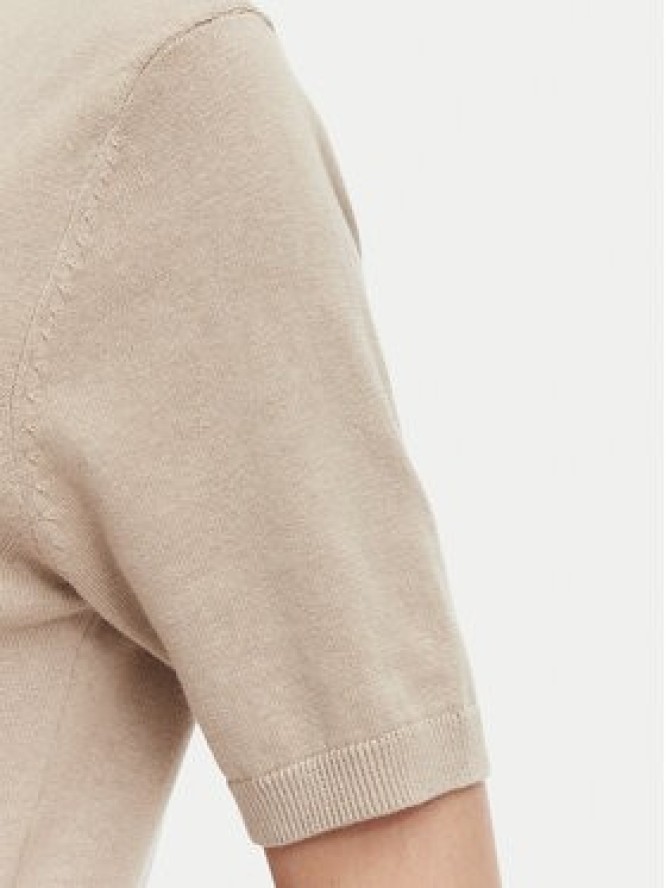 Beverly Hills Polo Club Bluzka P-SS26W-M6564-0132 Beżowy Regular Fit