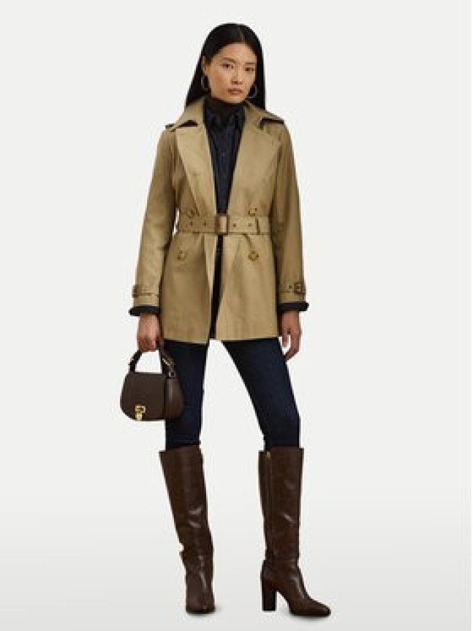 LAUREN RALPH LAUREN Trencz 297967126002 Beżowy Regular Fit
