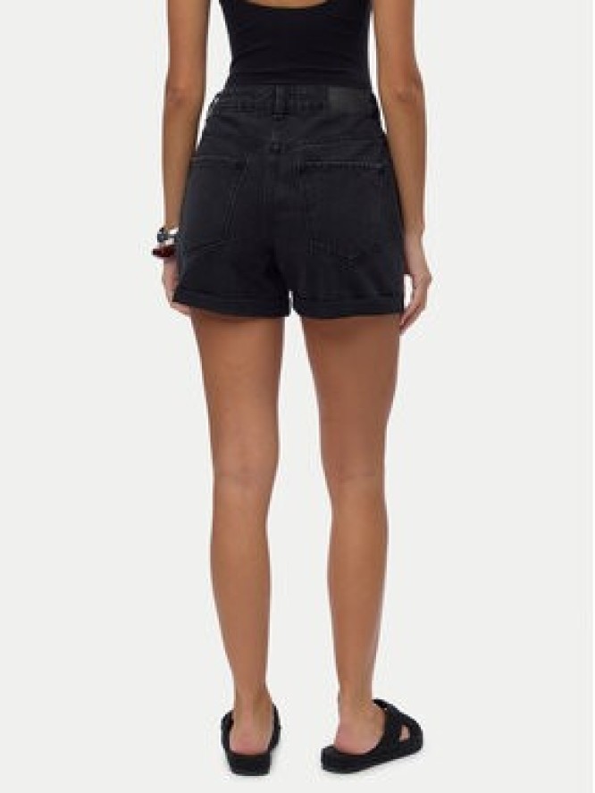 Vero Moda Szorty jeansowe Zuri 10279493 Czarny Regular Fit