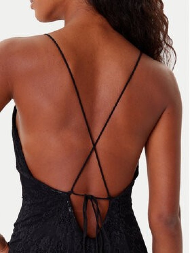 Bardot Sukienka wieczorowa Sabrine Lace 60060DB Czarny Regular Fit