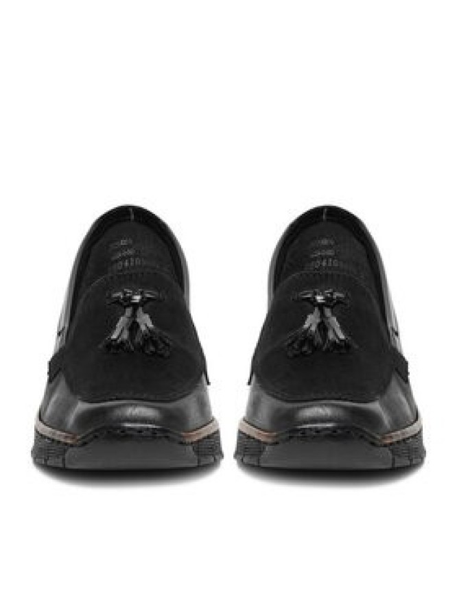 Rieker Półbuty 53771-00 Czarny