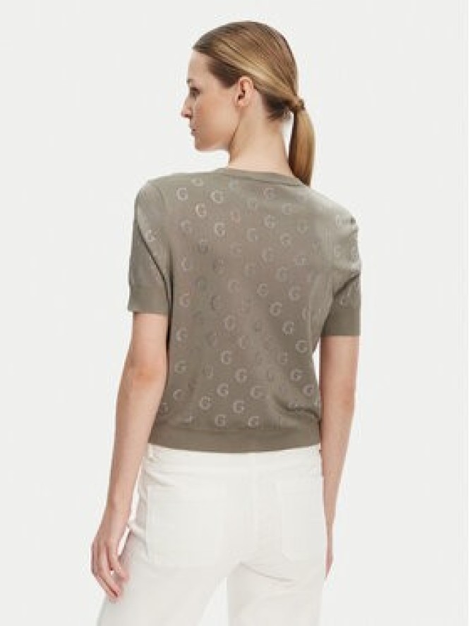 Guess Sweter W5GR05 Z3D60 Brązowy Regular Fit