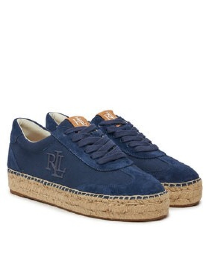 LAUREN RALPH LAUREN Espadryle Luize 802959231001 Granatowy