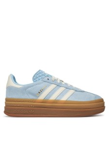 adidas Sneakersy Gazelle Bold JQ7776 Niebieski