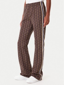 Lacoste Spodnie dresowe XF9313 Brązowy Regular Fit