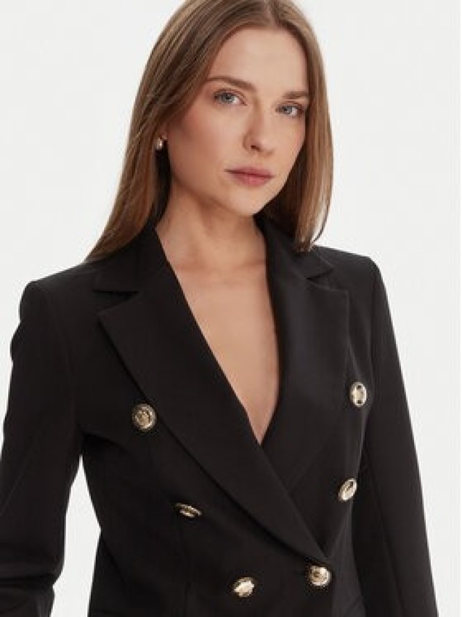 Maryley Marynarka 25IB139/43NE Czarny Regular Fit