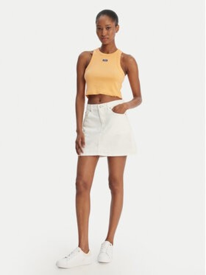 HUGO Top Baby 50511450 Pomarańczowy Slim Fit