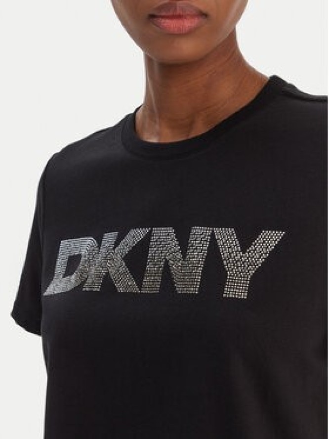 DKNY Sport T-Shirt DP6T1557 Czarny Relaxed Fit