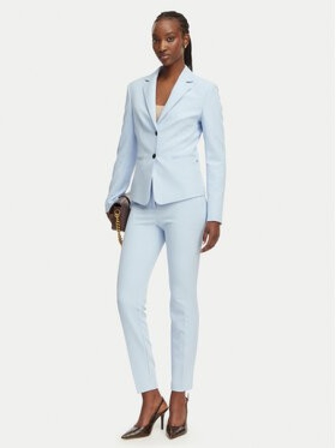 HUGO Spodnie materiałowe Hagonia-1 50539991 Niebieski Slim Fit