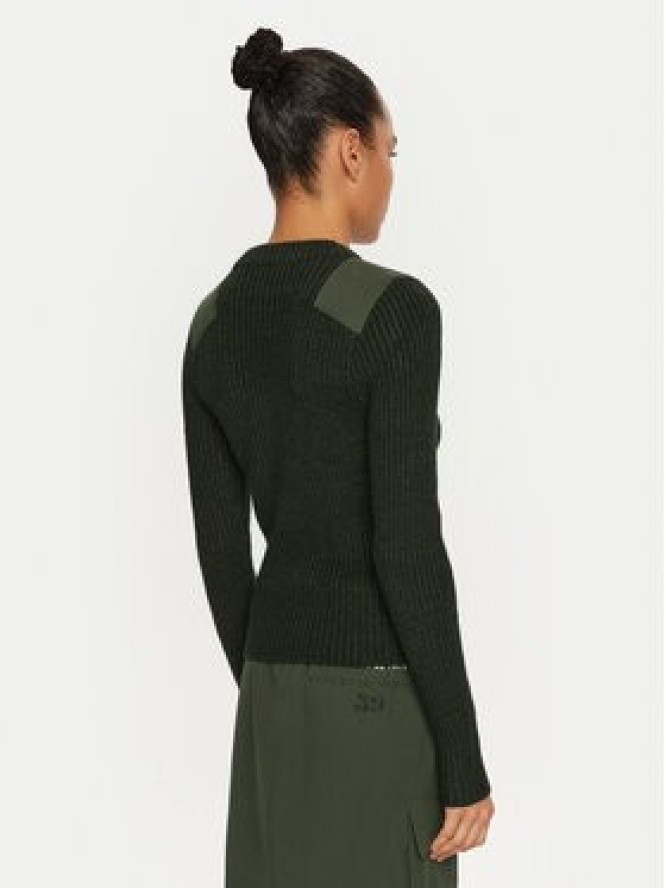 Champion Sweter 117495 Zielony Slim Fit