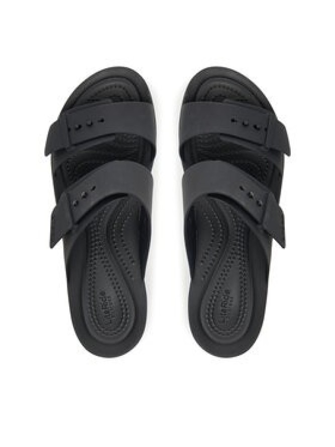 Crocs Klapki Brooklyn Buckle Low Low 211215 Czarny