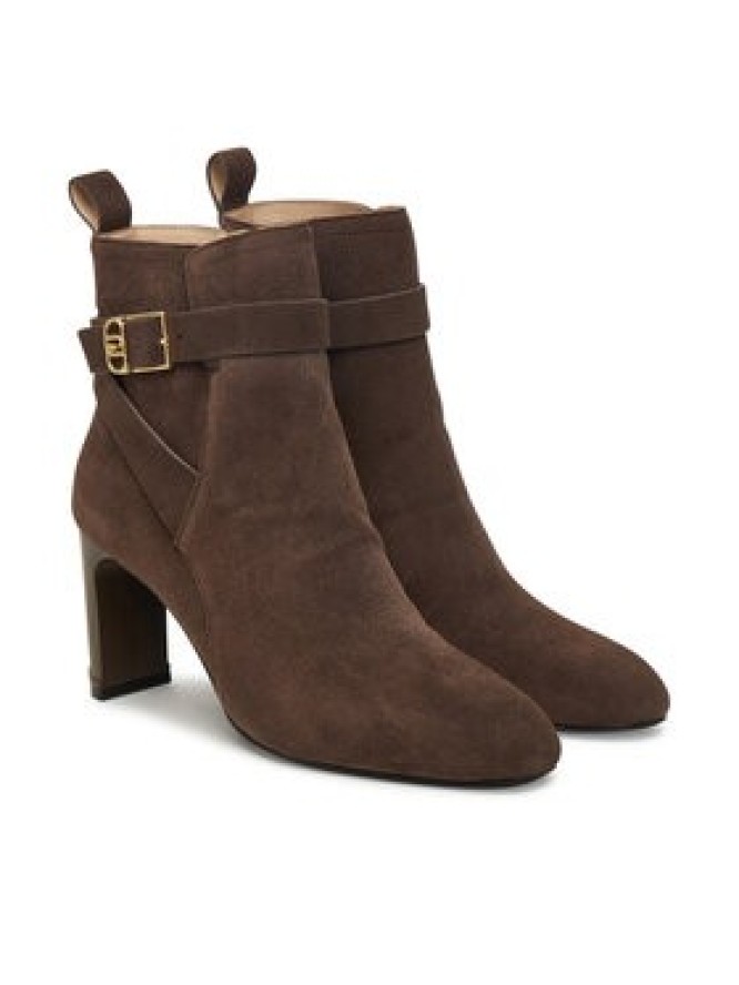 Liu Jo Botki Laila 01 SF5017 PX002 Brązowy