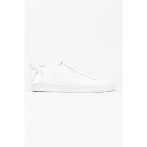 PUMA Basket Bow WNS ZLN 0298 — damskie białe sneakersy