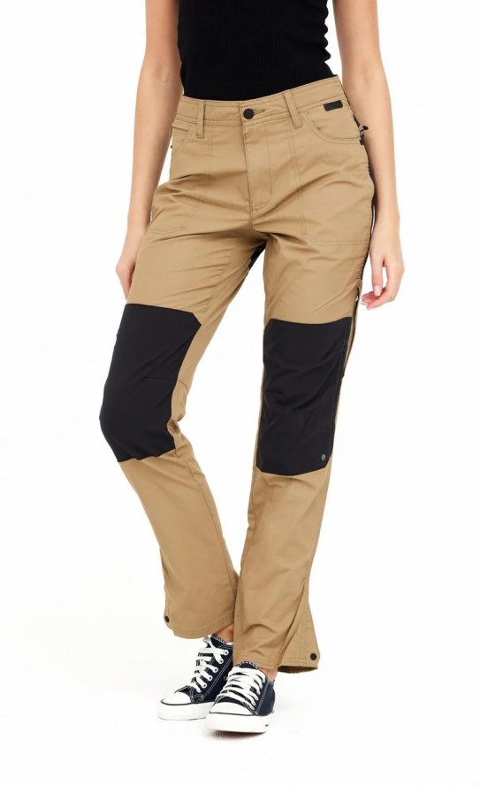 WRANGLER REINFORCED SOFTSHELL PANT DAMSKIE SPODNIE MATERIAŁOWE ELMWOO WC2GAW17D 112324385