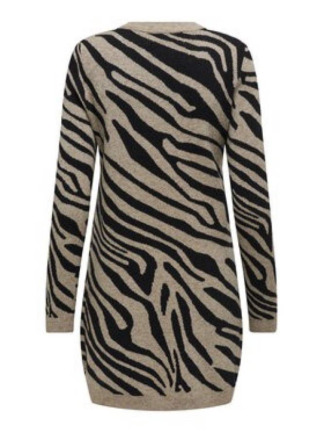 ONLY Sukienka dzianinowa Jenni 15321988 Brązowy Regular Fit