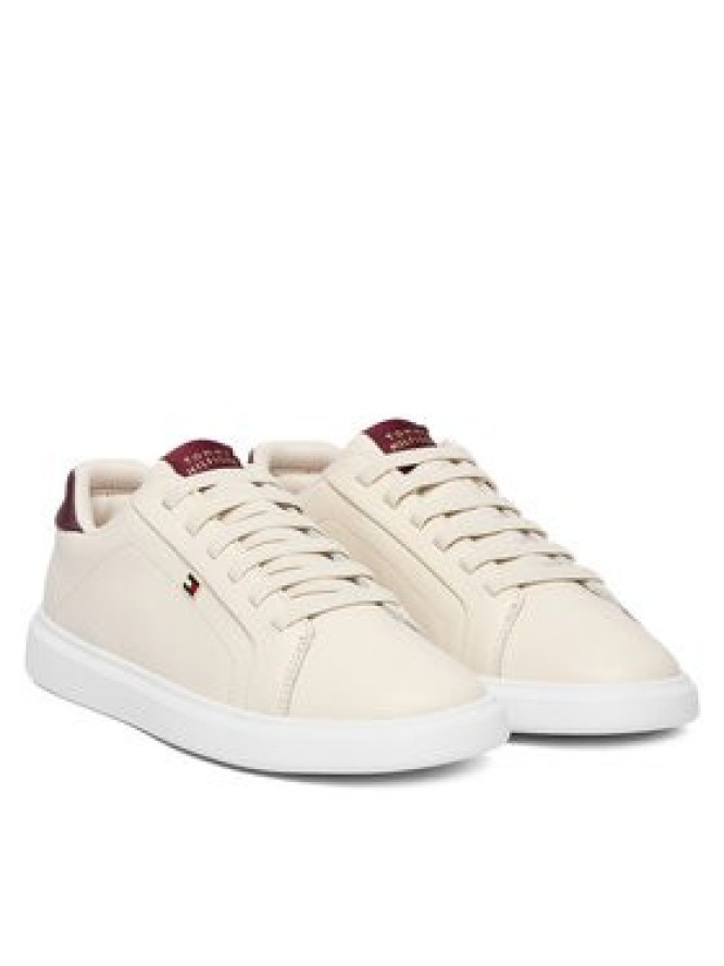 Tommy Hilfiger Sneakersy Icon Court Light Weight FW0FW08948 Beżowy