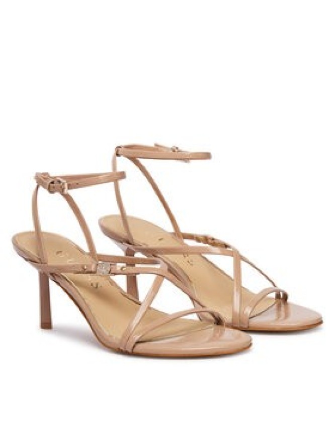 Guess Sandały FLTCON LEA03 Beżowy
