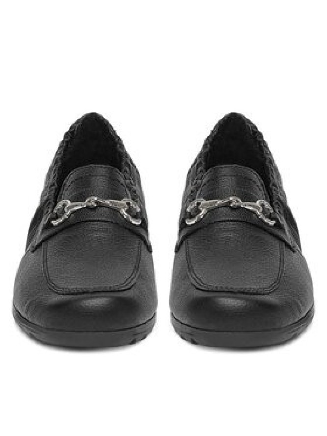 Rieker Mokasyny L9354-00 Czarny