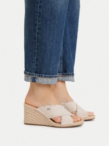 MICHAEL Michael Kors Espadryle Kenzie 40S6KZMS5D Beżowy