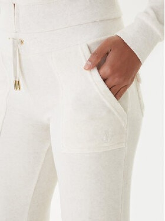 Juicy Couture Spodnie dresowe Layla JCSEBJ001G Beżowy Regular Fit