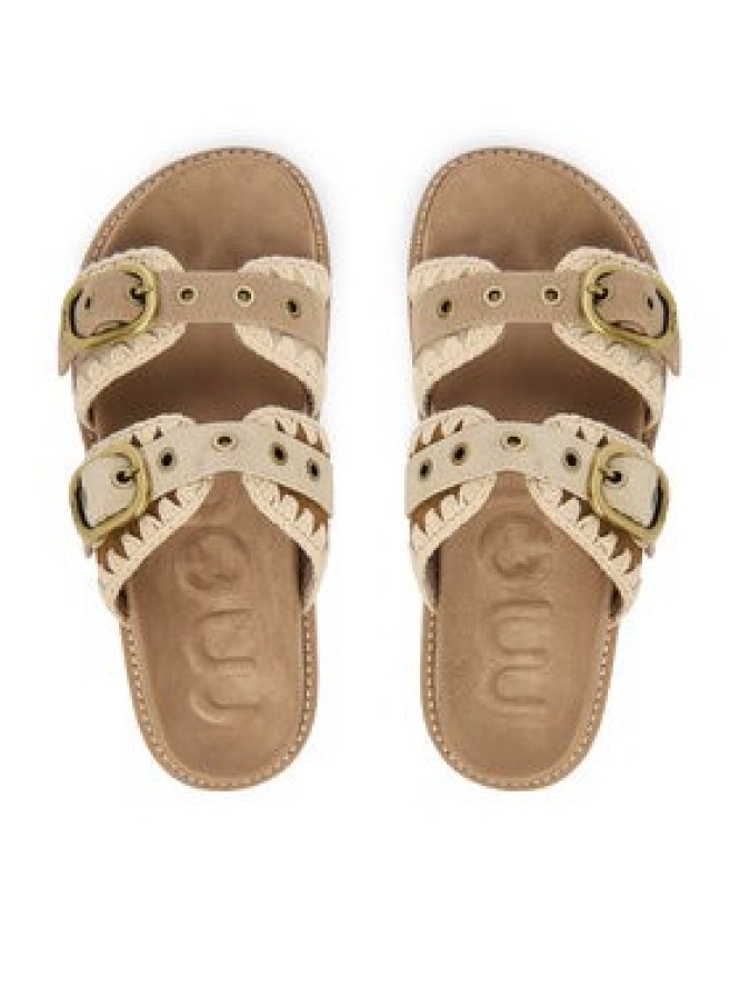 Mou Klapki MU.SW461023A Beżowy