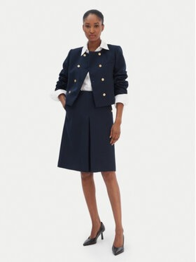 Tommy Hilfiger Spódnica trapezowa WW0WW49474 Granatowy Regular Fit