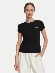 Guess T-Shirt V6YI24 K4787 Czarny Slim Fit
