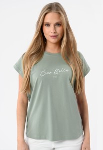 Koszulka z napisem, Comfort Fit, T-CIA