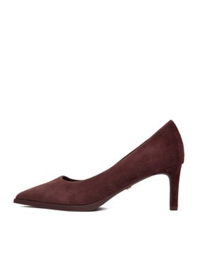 GINO ROSSI Szpilki EO-INTI-2635-1 Bordowy