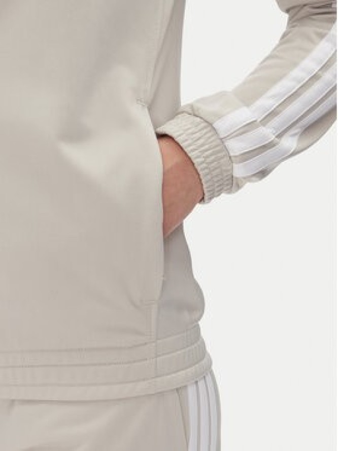 adidas Bluza Tricot 3-Stripes JD4521 Beżowy Regular Fit