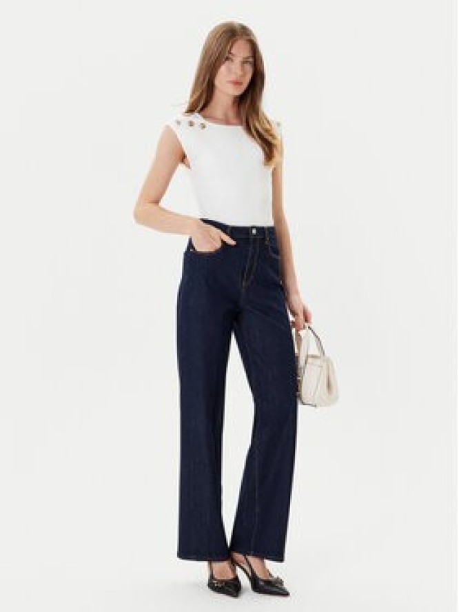 Guess Bluzka W5YR12 Z0130 Biały Regular Fit