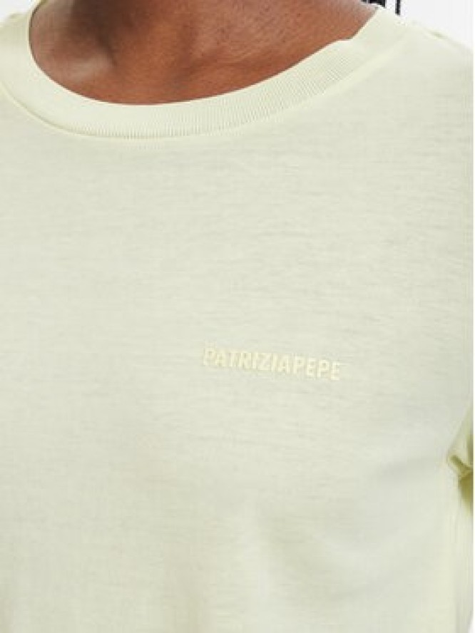 Patrizia Pepe T-Shirt 2M4542/J419-Y841 Żółty Regular Fit
