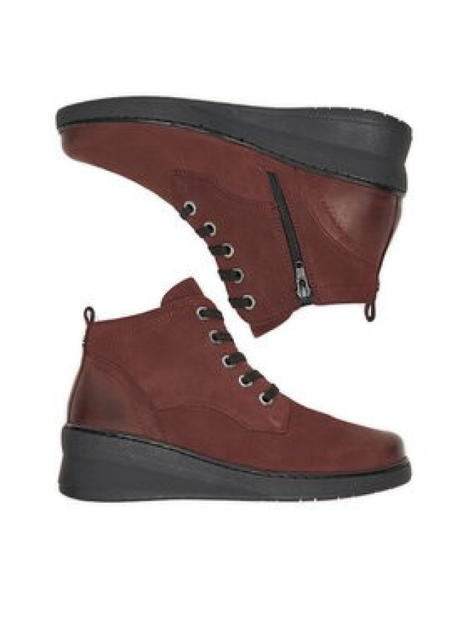 Go Soft Trzewiki CEO-WI23-NUREN-02 Bordowy