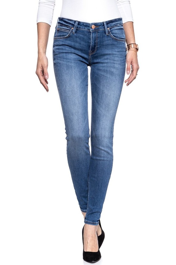 SPODNIE DAMSKIE LEE SCARLETT MIDTOWN BLUES L526HAOE 112111683