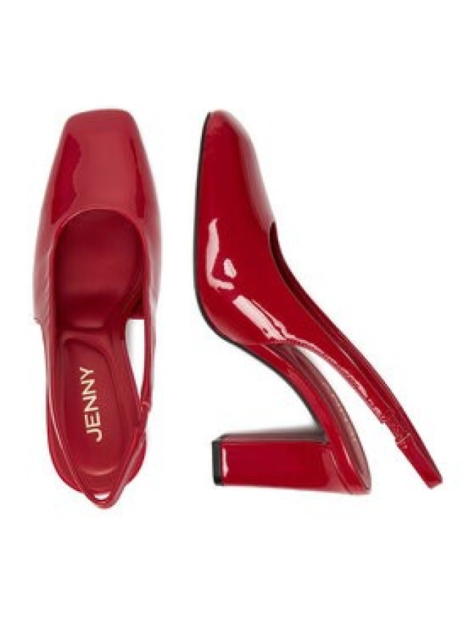JENNY Czółenka CEO-CD24-190-1 Czerwony