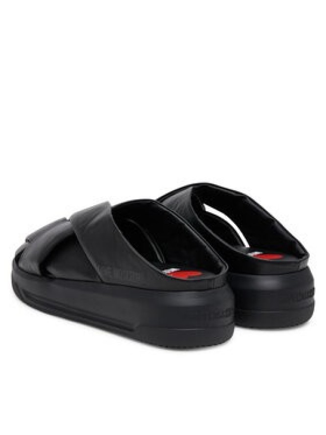 LOVE MOSCHINO Sneakersy JA15555G0MIE0000 Czarny