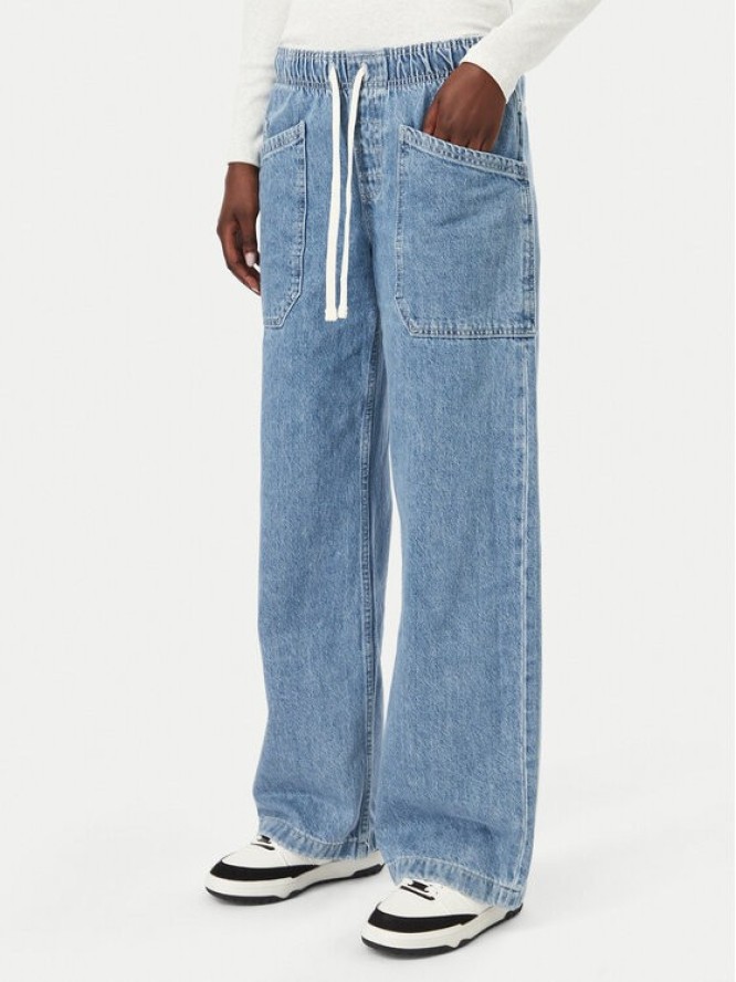 Billabong Jeansy Zonte Denim EBJDP03008 Niebieski Wide Leg
