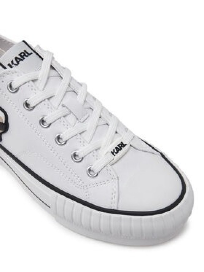 KARL LAGERFELD Trampki Kampus Max KL60425T Biały