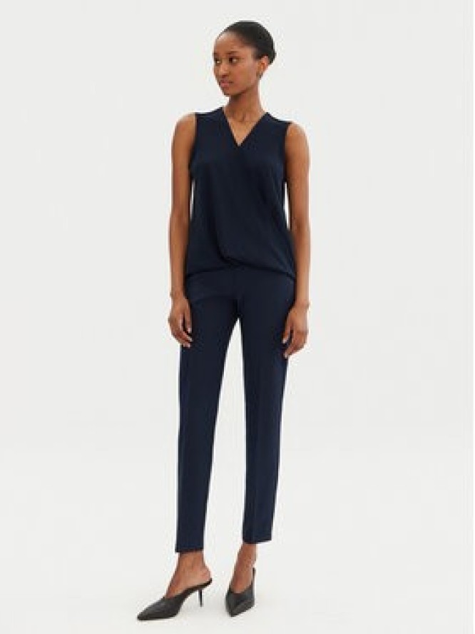 Rinascimento Spodnie materiałowe CFC0122741003 Granatowy Regular Fit