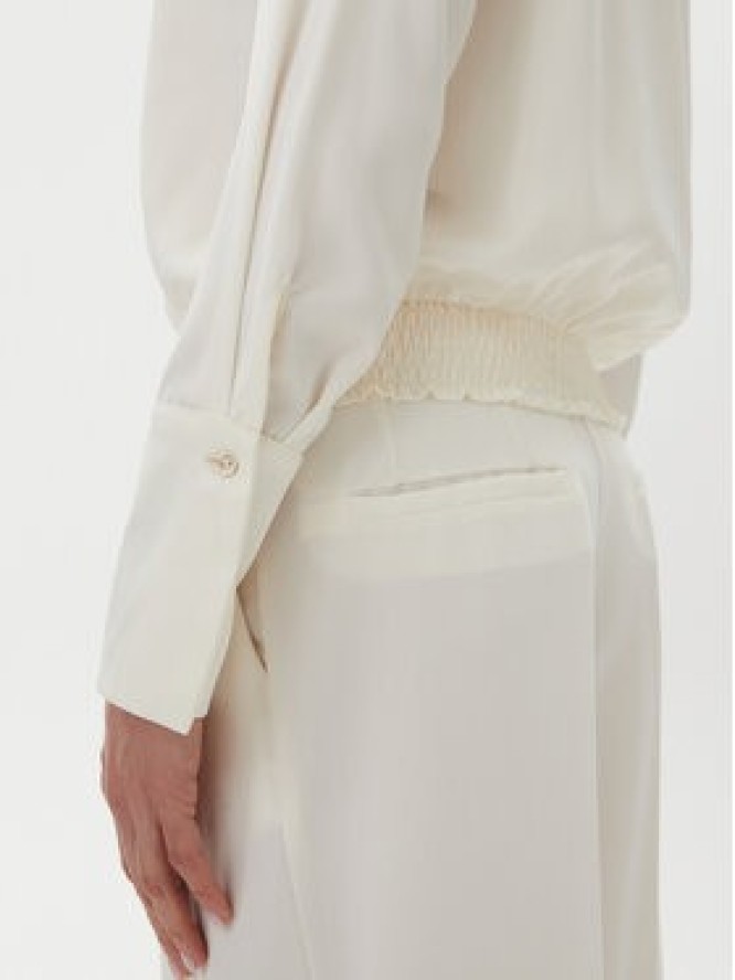 Rinascimento Bluzka CFC0122613003 Écru Regular Fit