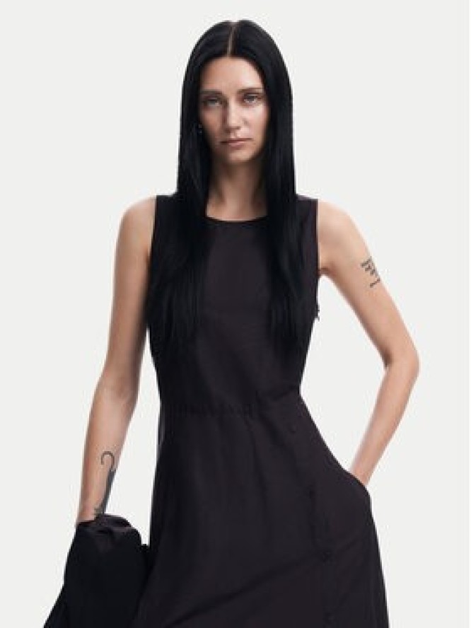 Desigual Komplet bluza i sukienka Oklahoma 24WWVW45 Czarny Regular Fit