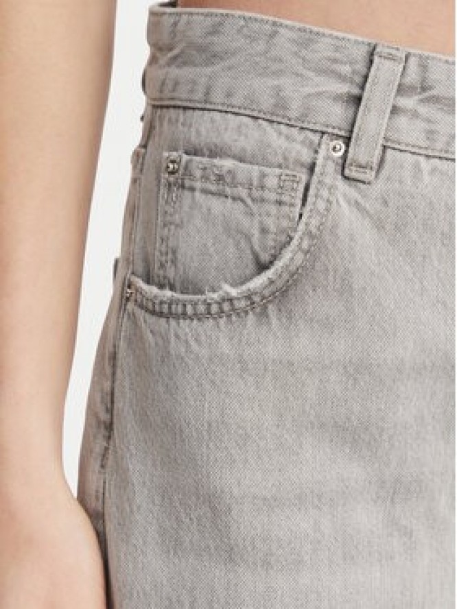 Marella Jeansy Tomboy 2513181044 Szary Straight Fit