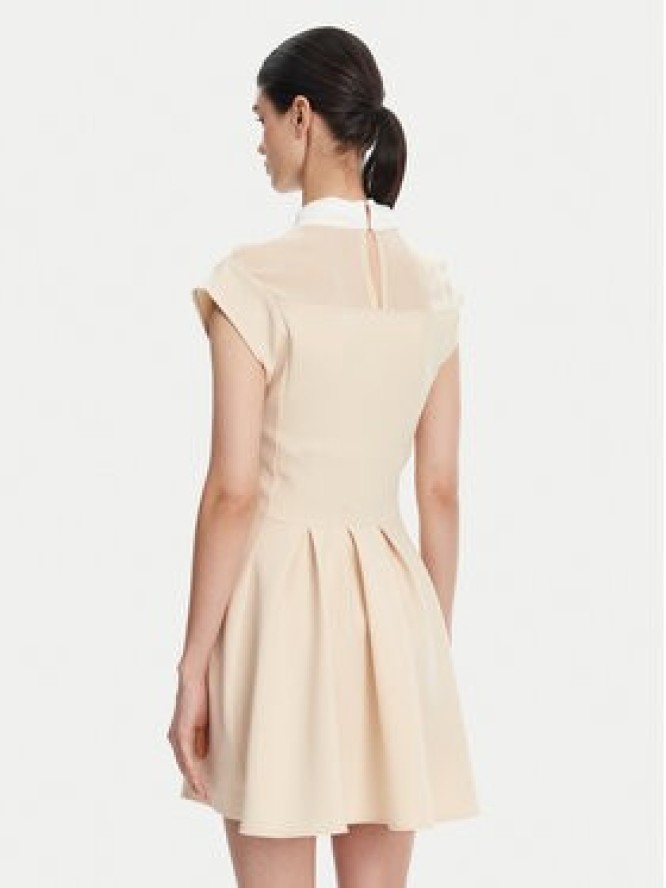 Imperial Sukienka koktajlowa AFJJJKP Écru Regular Fit