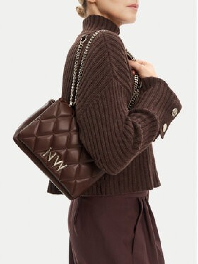 Nine West Torebka CEO-CHARLOTTE-I-S22558 Brązowy