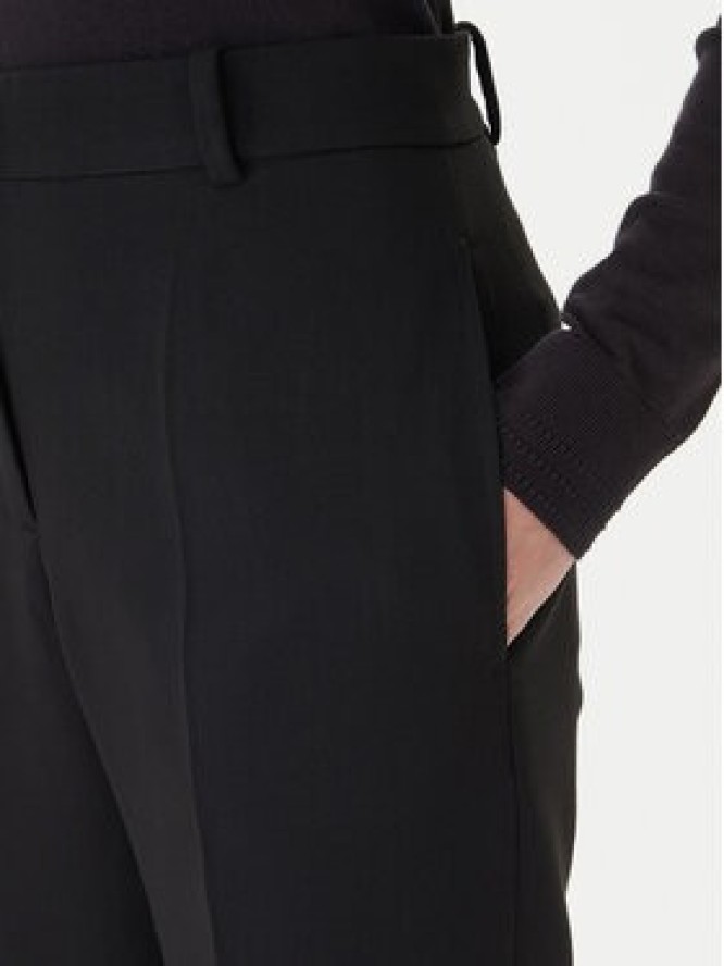 Tommy Hilfiger Spodnie materiałowe WW0WW48355 Czarny Straight Fit