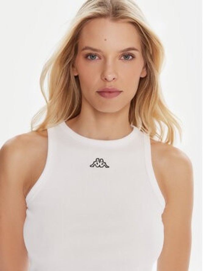 Kappa Komplet topów Logo Benny 322565W Biały Regular Fit